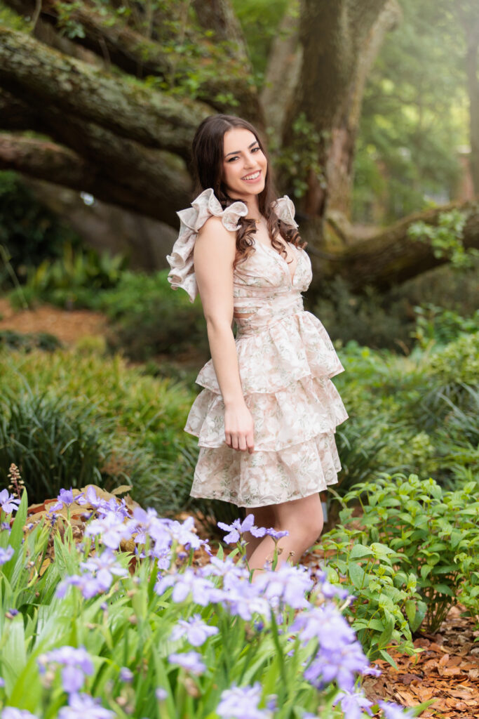 Spring senior session in Raleigh NC