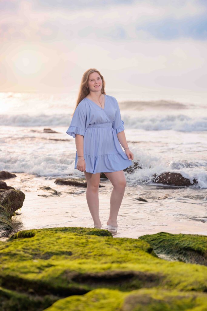 Beach portraits at Kure Beach