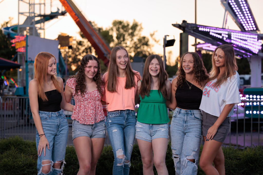 Fun at the Raleigh Carnival - Team portraits