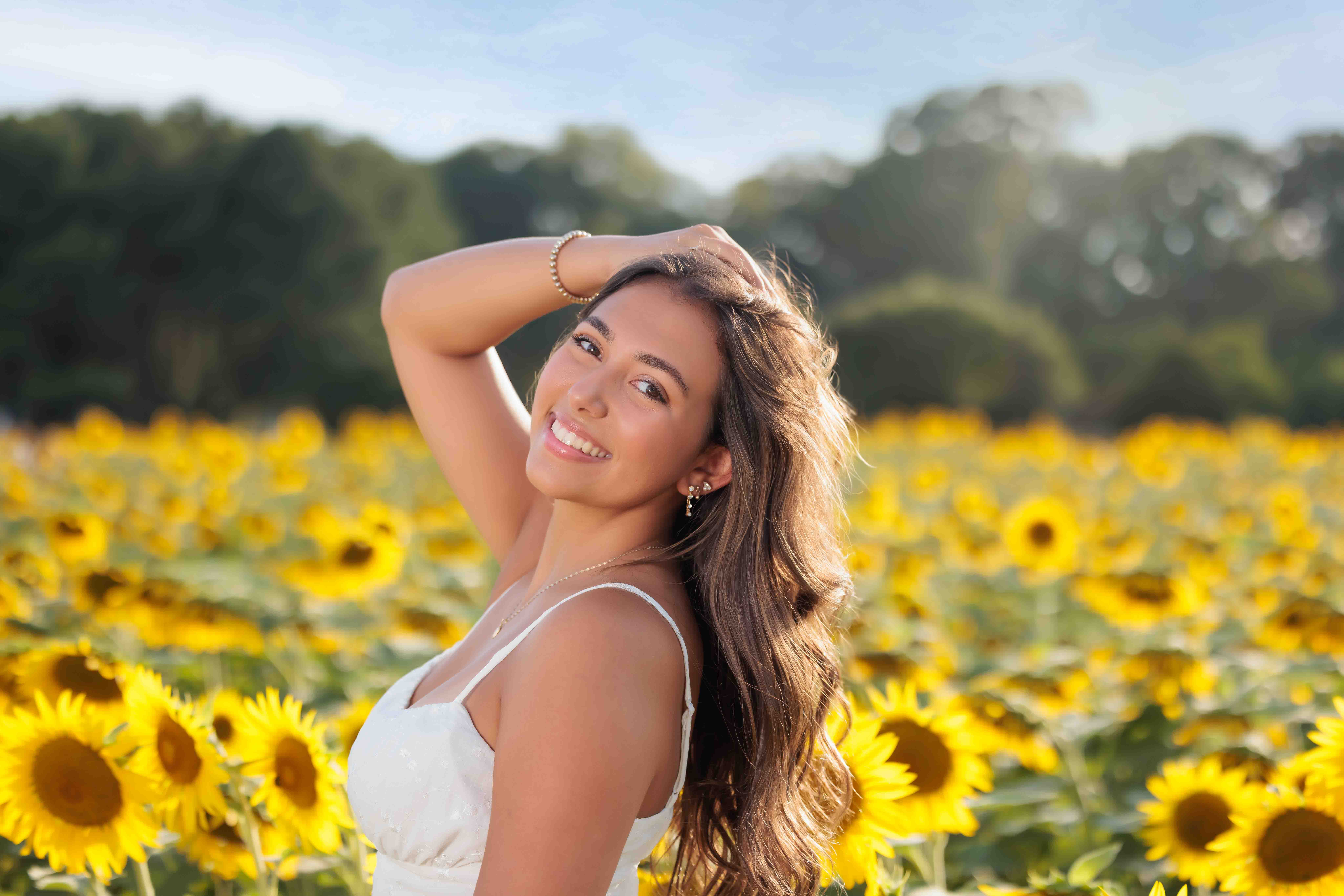 Raleigh High school senior portraits