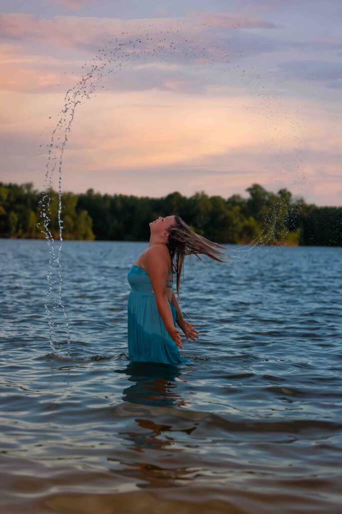 Senior Images at Lake