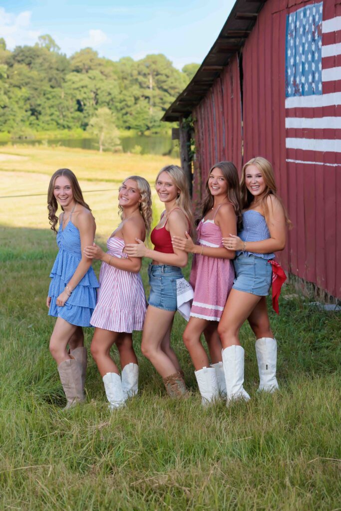 Fourth of July Senior Team Portraits