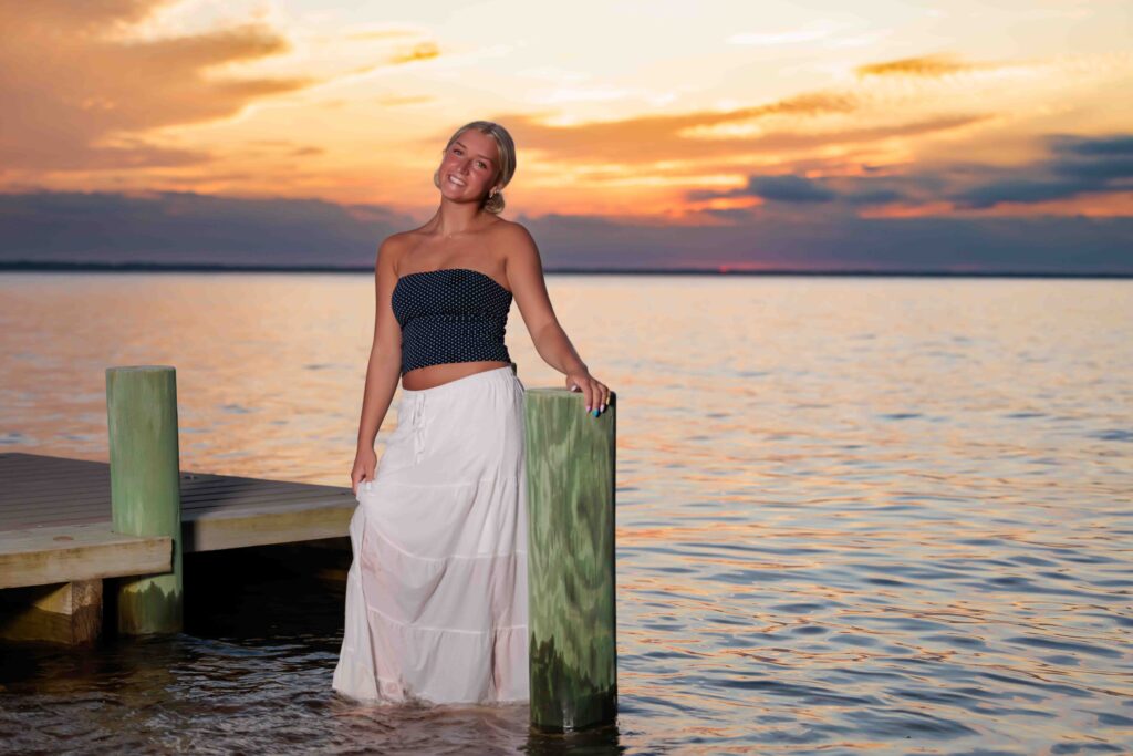 NC Senior Pictures at Oriental
