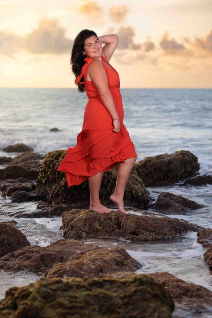 Sunrise Beach portraits Kure Beach